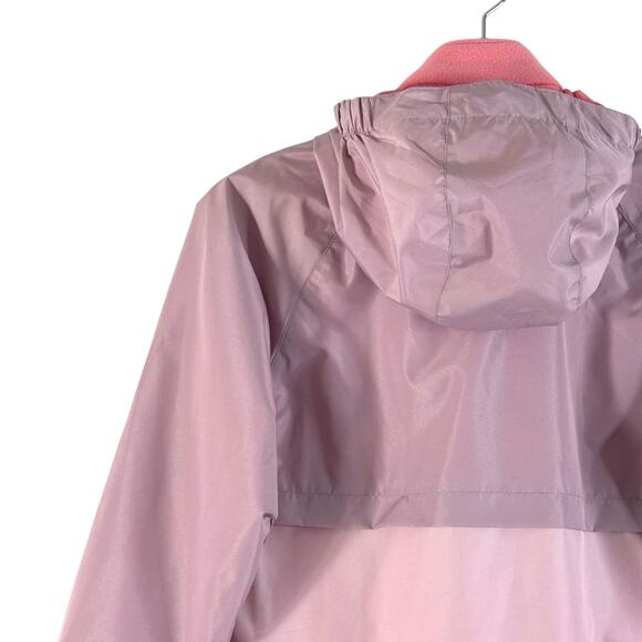 Eddie Bauer Kids Lone Peak 3-In-1 Jacket Hooded Waterproof Blush Pink - Picture 9 of 13